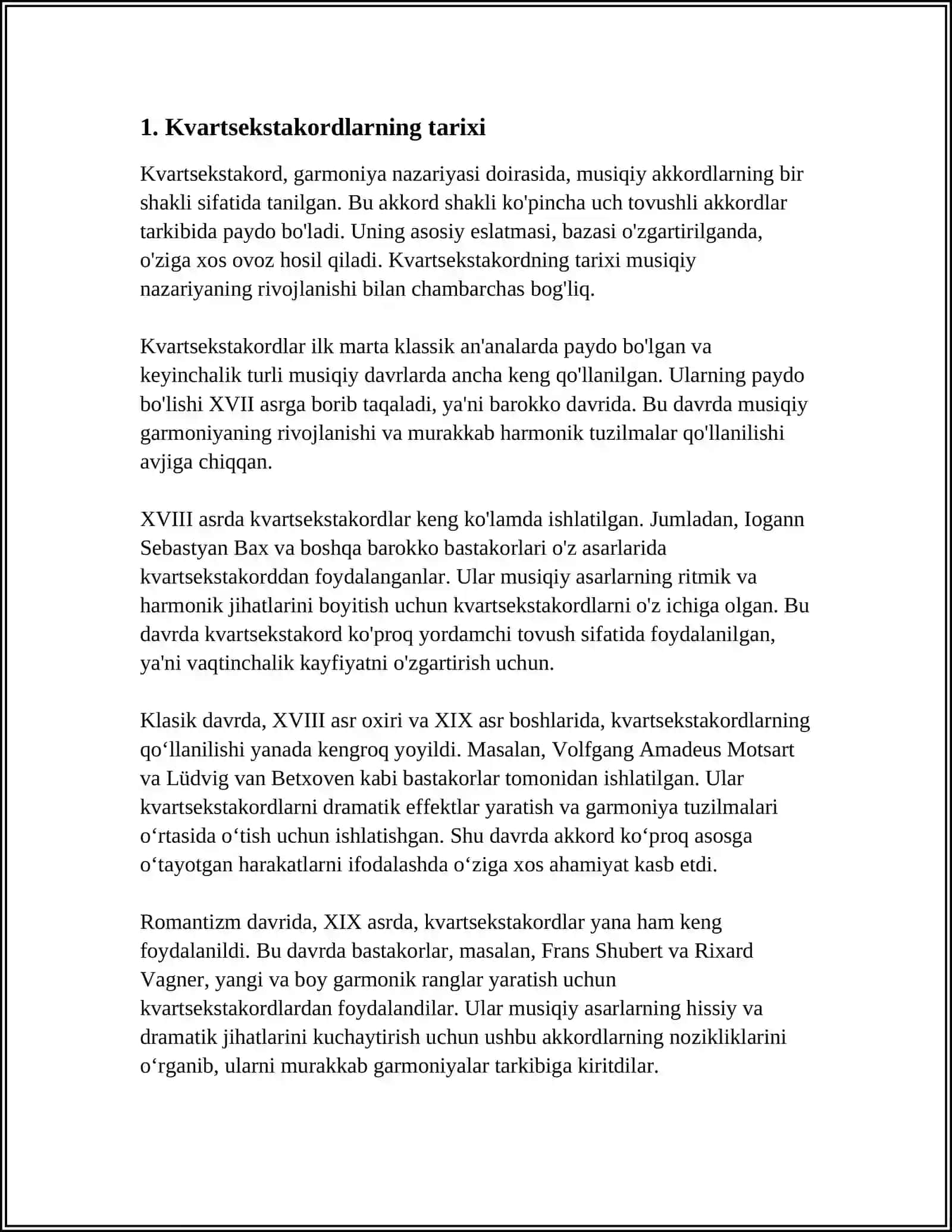 Kvartsekstakordlar 3