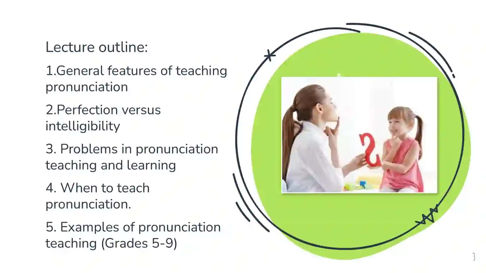 Technologies of teaching pronunciation (Grades 5-9) 3
