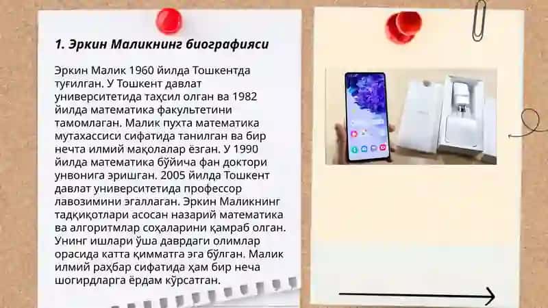 "Эркин Маликнинг хаети ва ижоди шайтонваччанинг найранглари китоби" 3