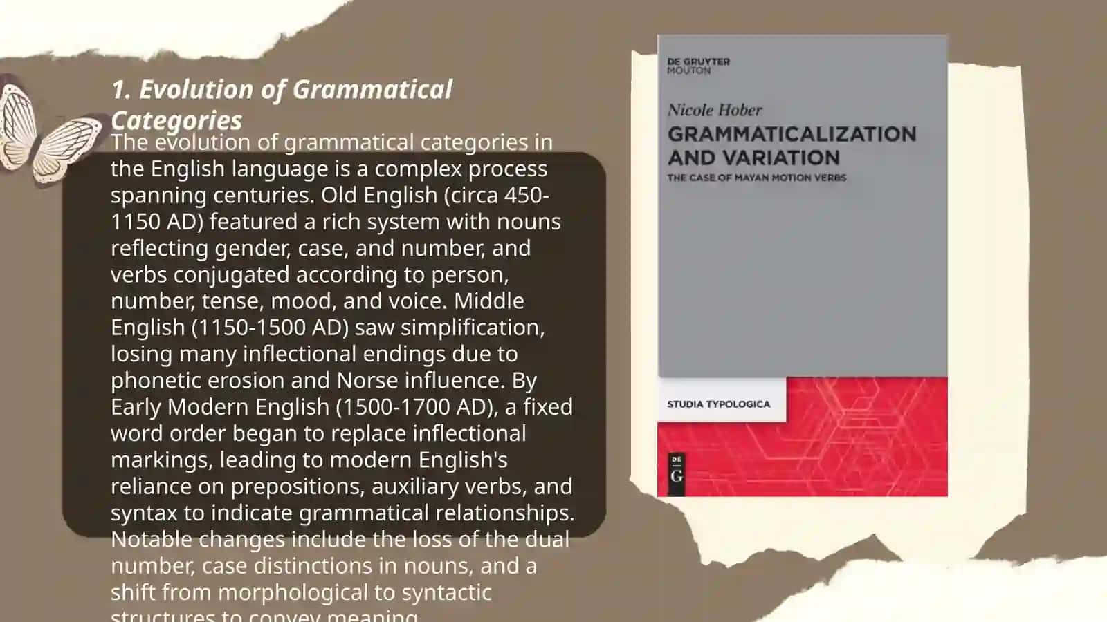 Grammaticalization 3