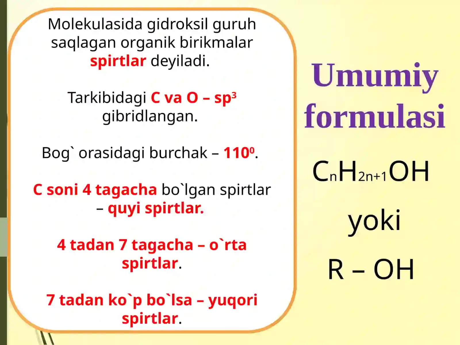 Bir atomli spirtlar 3