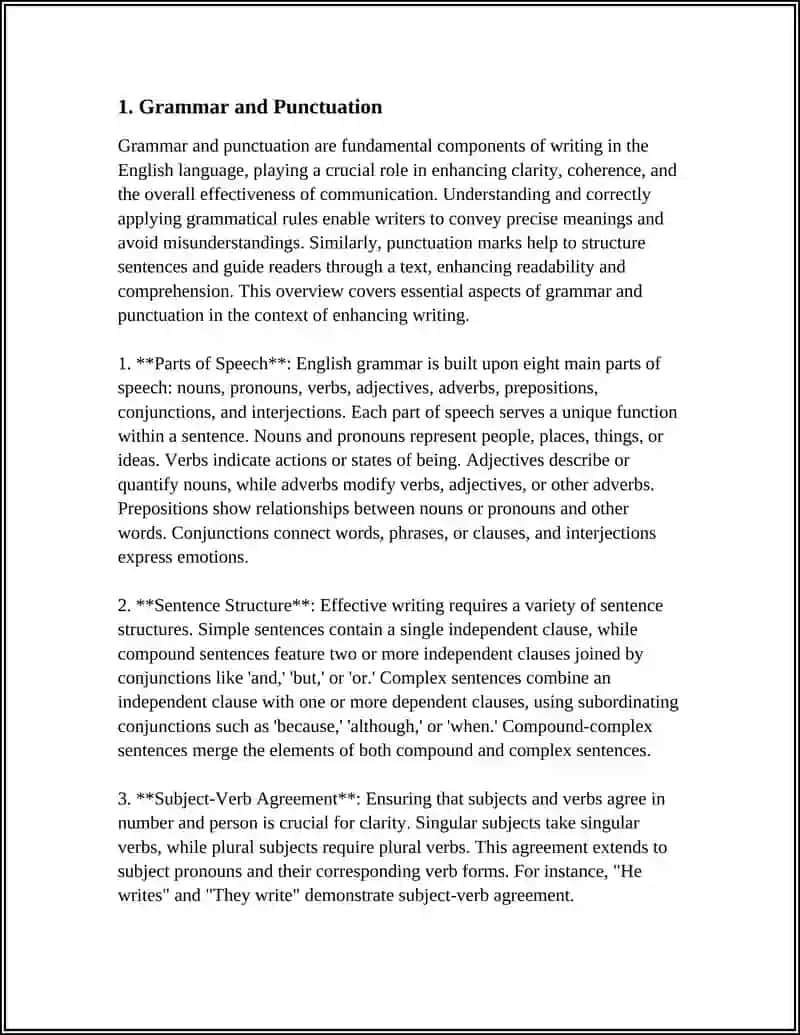 MUSTAQIL ISH: ENHANCING WRITING 3