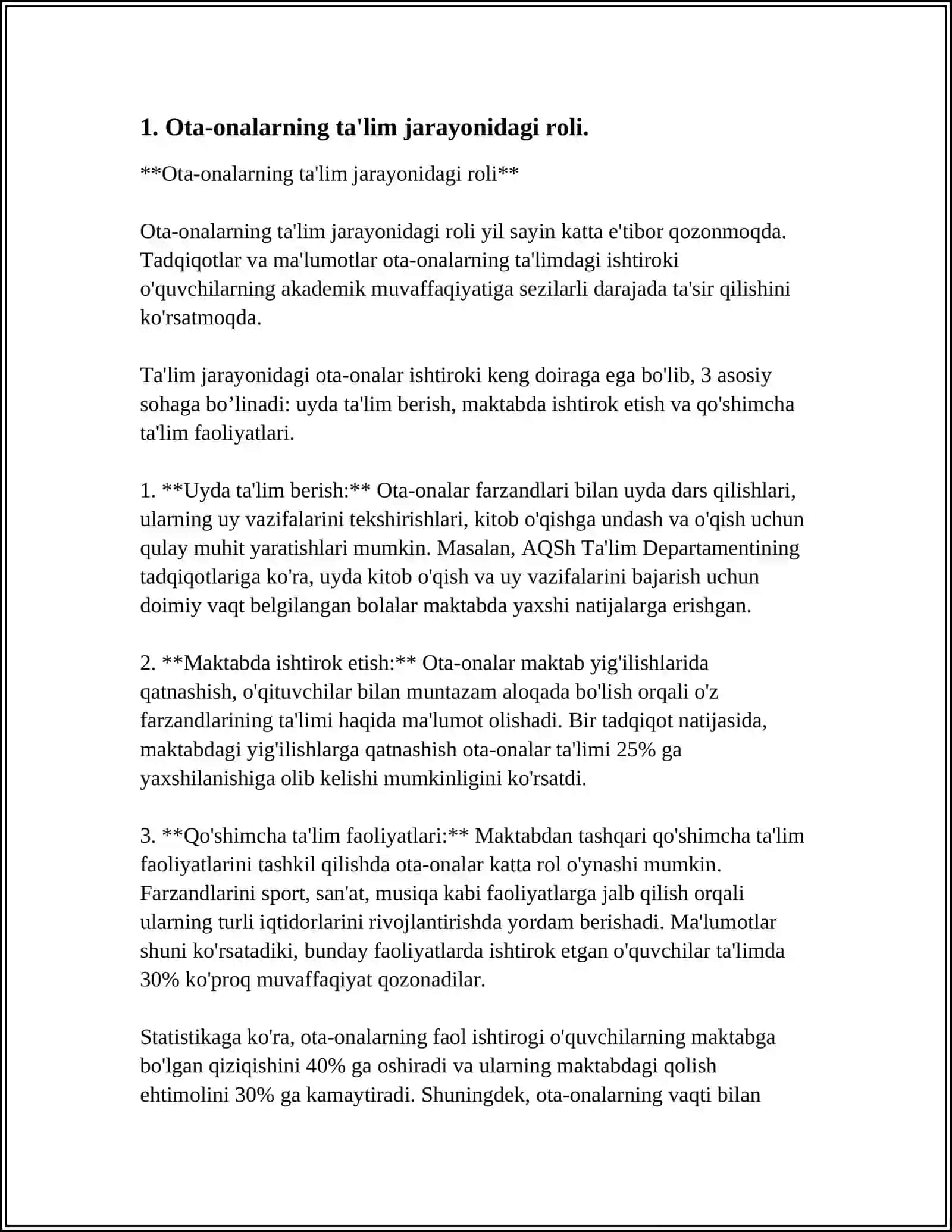 Ota-onalarning ta'lim jarayonidagi roli 3