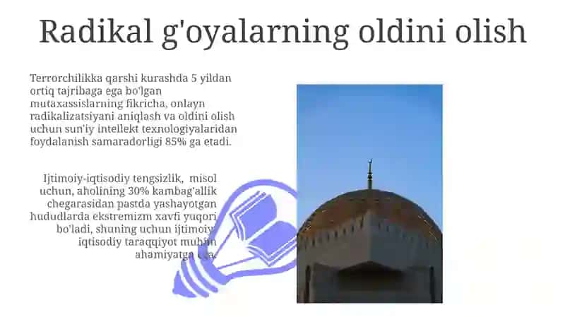 Diniy ekstremizm va terrorizmga qarshi kurash 3