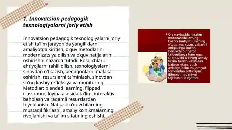 Pedagogning inavatsion faolyati 3
