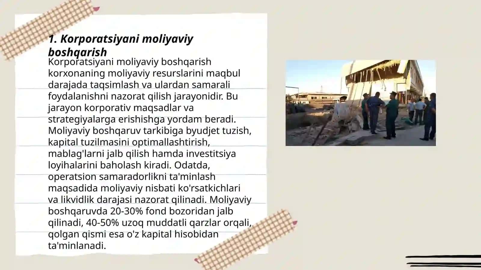 Binoning kapitallik guruhlar 3