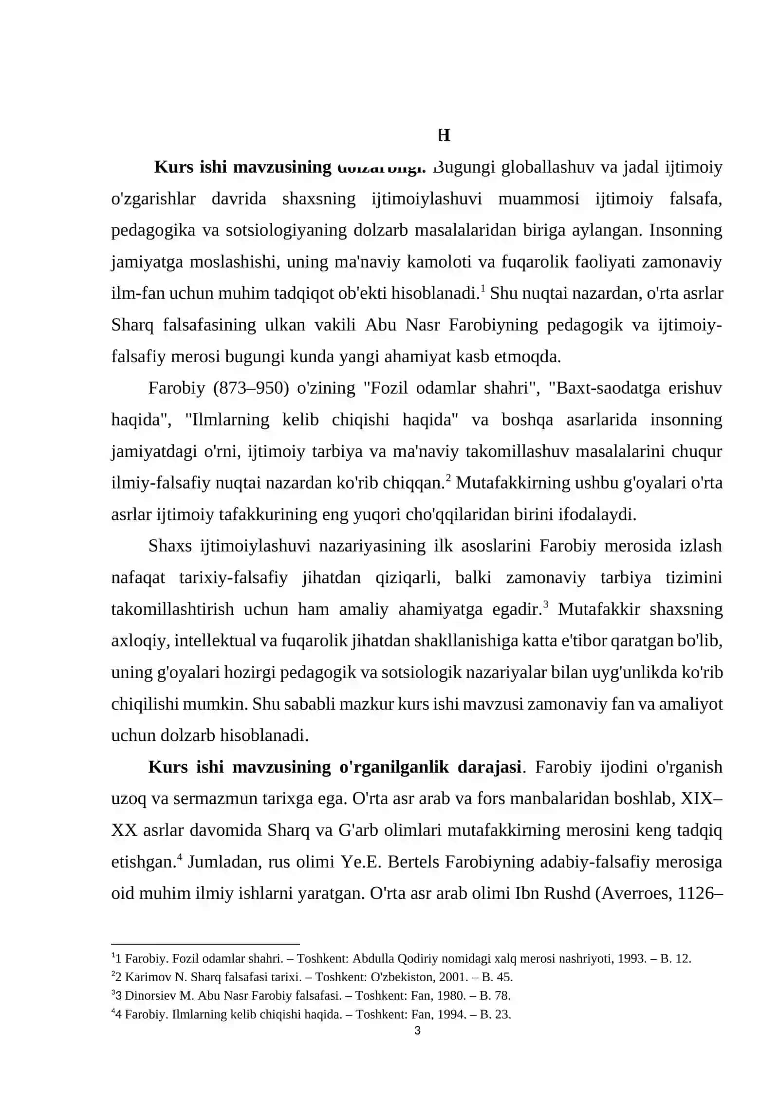 Sharq uyg‘onish davri mutafakkiri abu nasr farobiy asarlarida shaxs ijtimoiylashuv masalalarini talqin etilishi 3