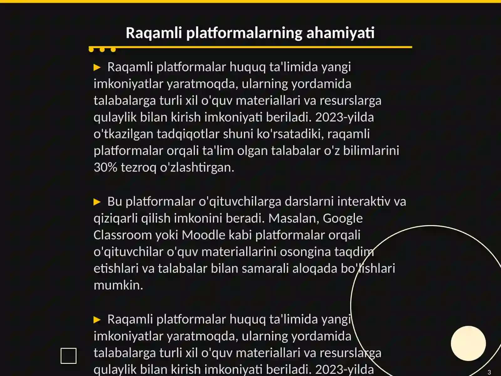 Raqamli Platformalardan Foydalanish Samaradorligi 3