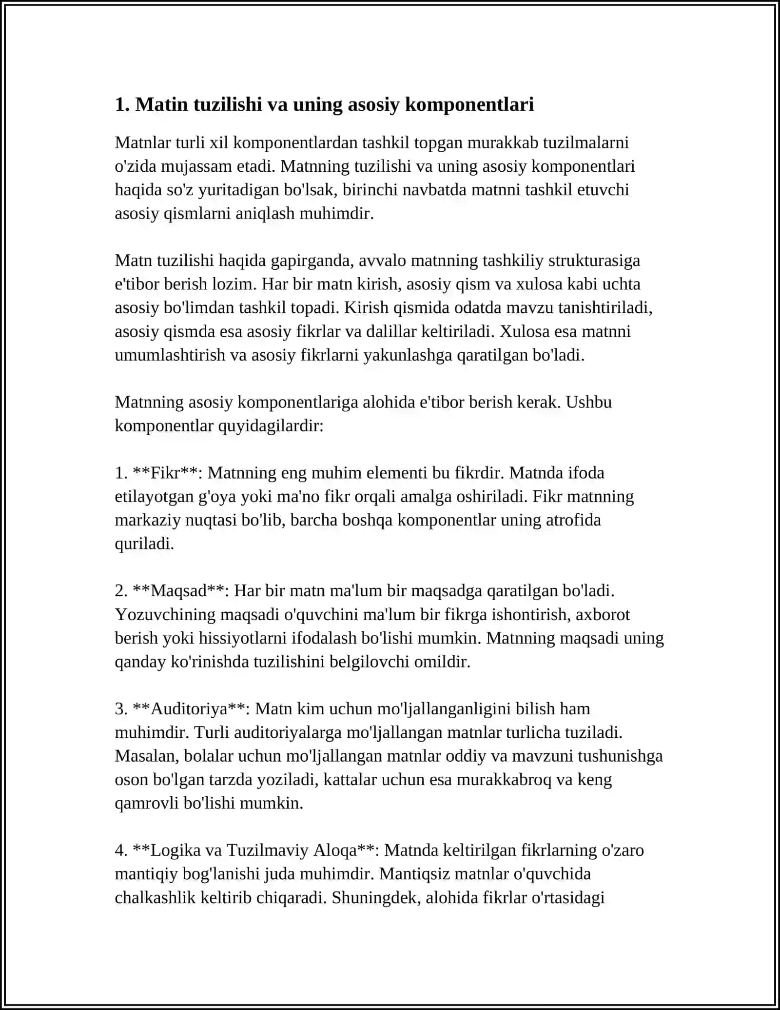 MATINNING QURILISHI.MATINNI SHAKILLANTIRUVCHI VOSITALAR 3