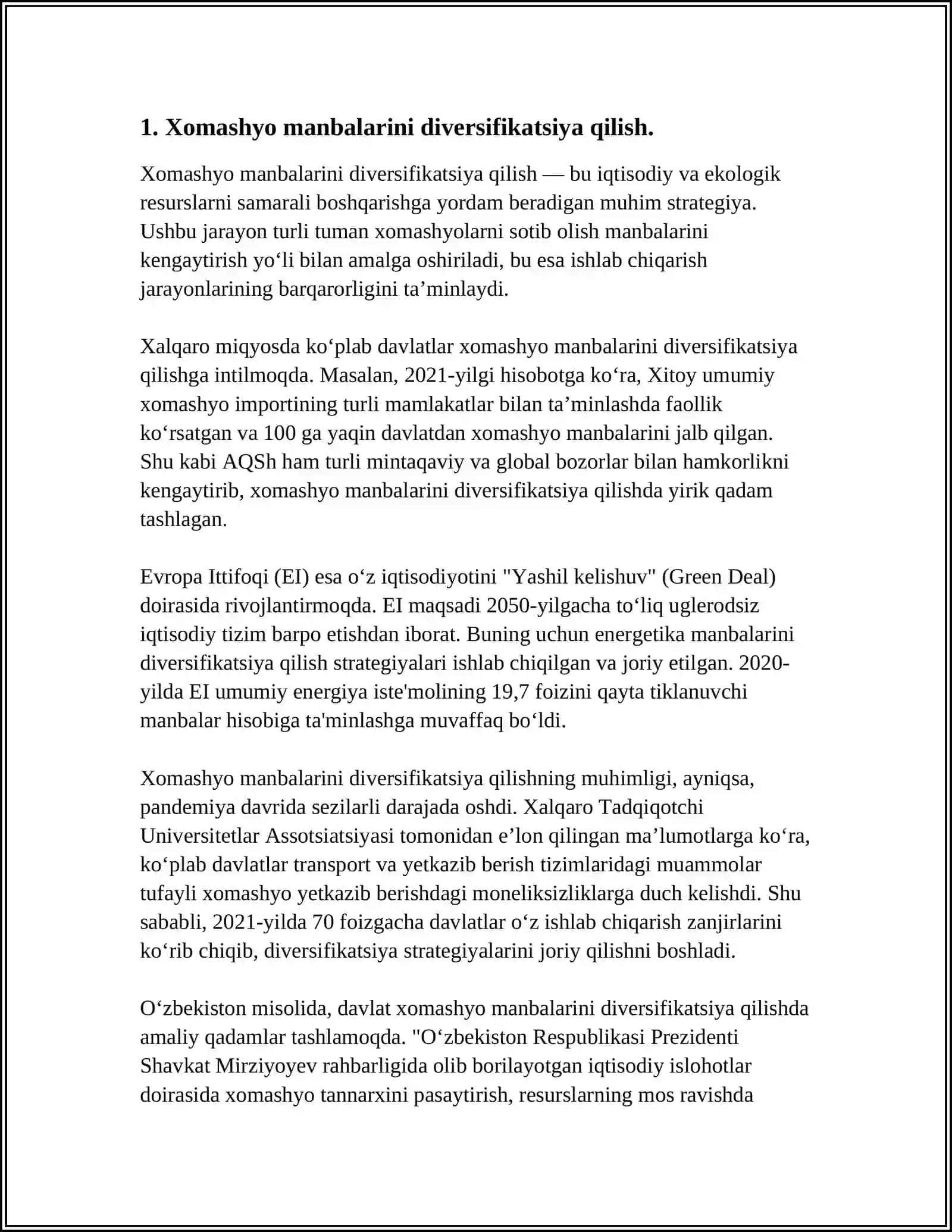 SURXONDARYODA YENGIL SANOATNI YANADA RIVOJLANTIRISH UCHUN QANDAY ISHLARNI AMALGA OSHIRISH LOZIM 3