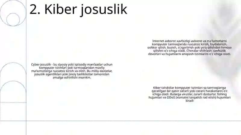 Internetda Axborot Xuruji Va Tahdidlar 3
