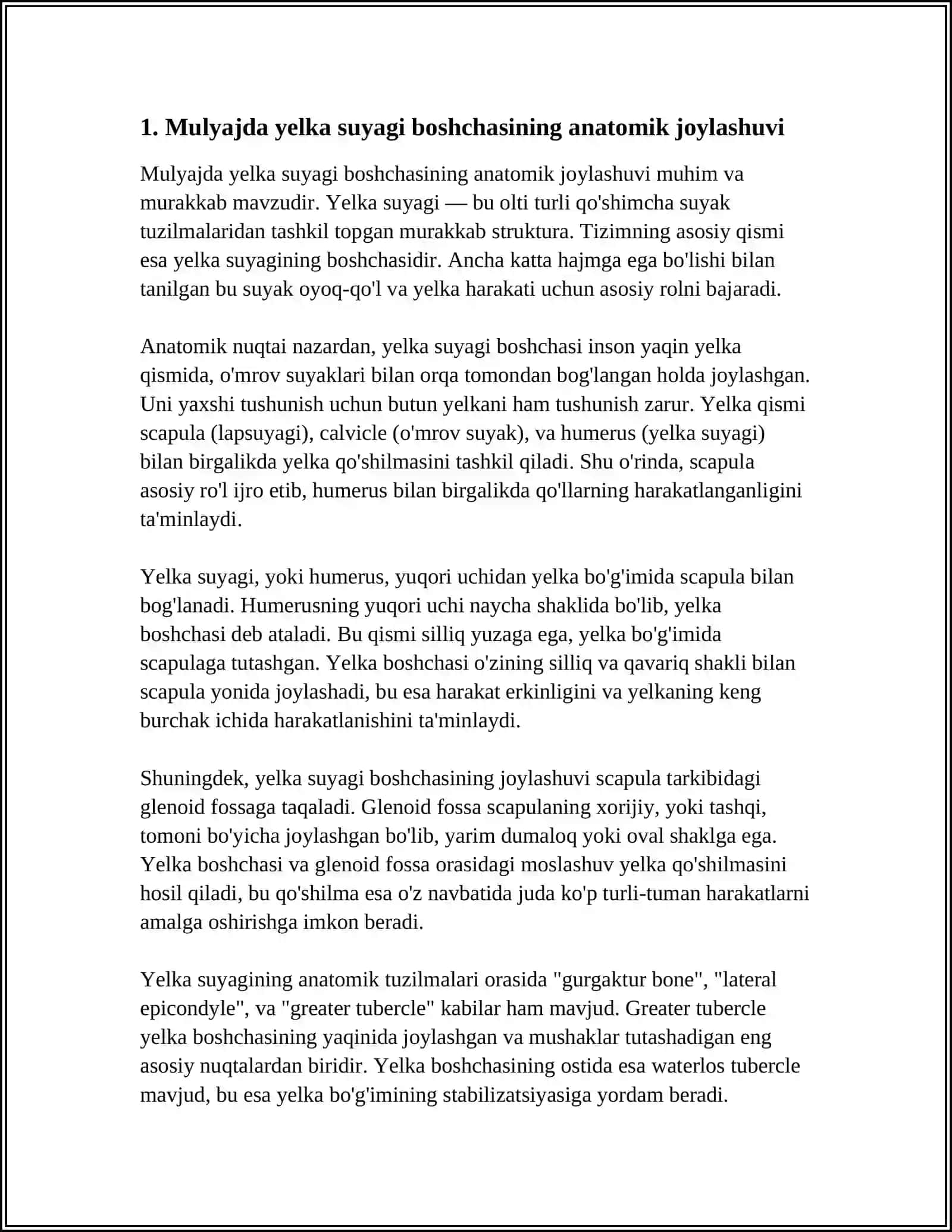 YELKA SUYAGI BOSHCHASI MULYAJDA MAVJUD BÒLGAN HOLDA TOPA OLISH 3