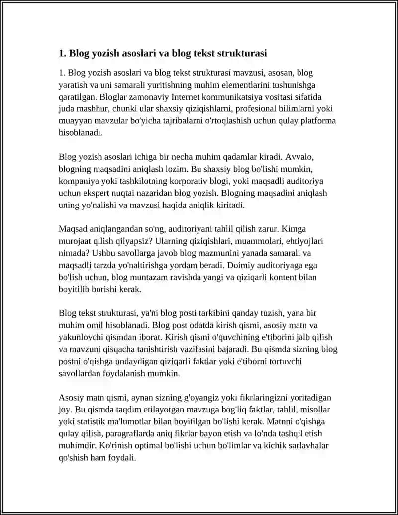 INTERNET TEXTS(BLOGS) 3