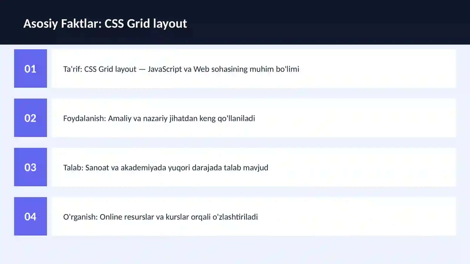 CSS Grid Layout 3