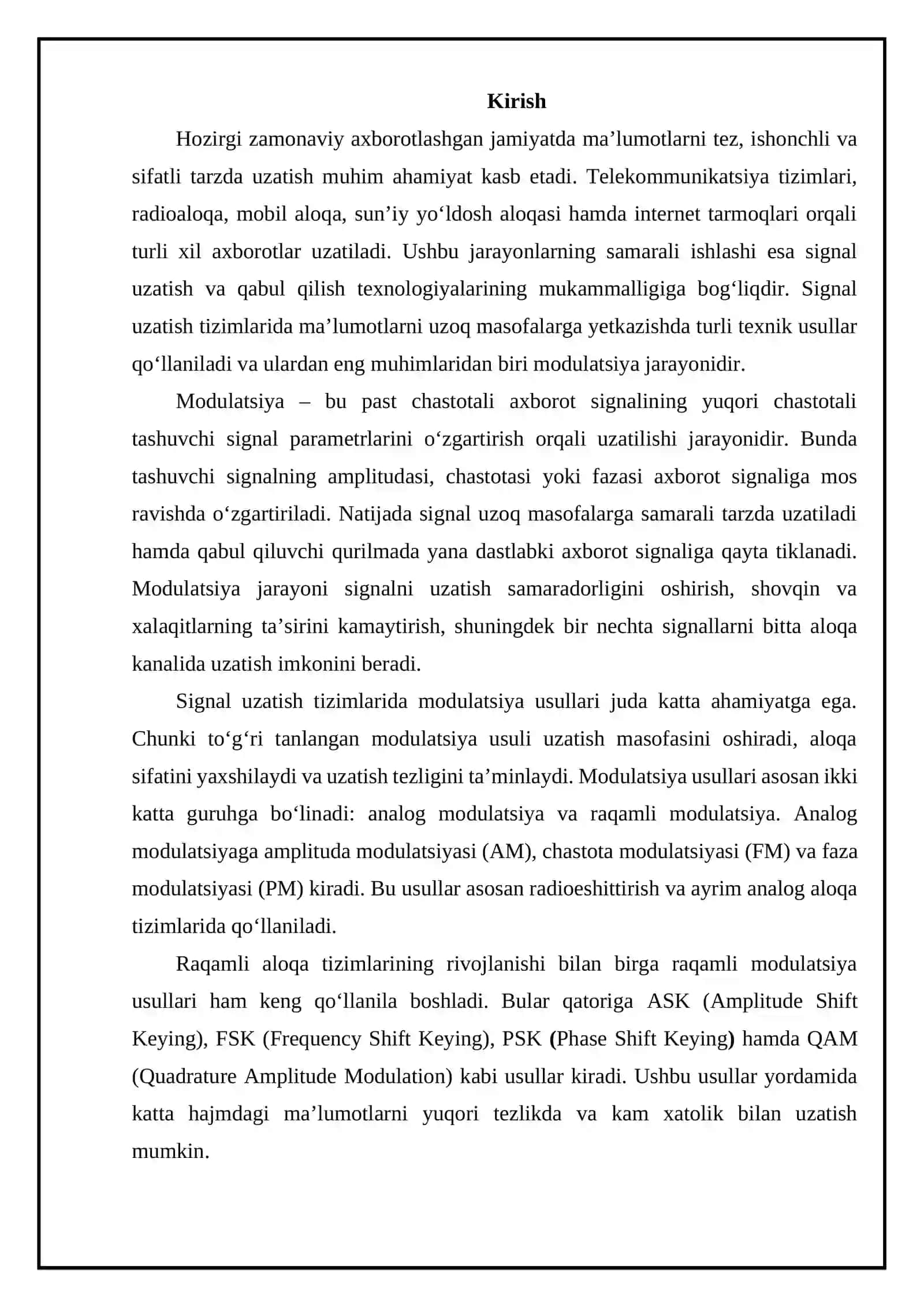 Amplitudali va chastota modulyatsiyaning taqqoslanishi 3