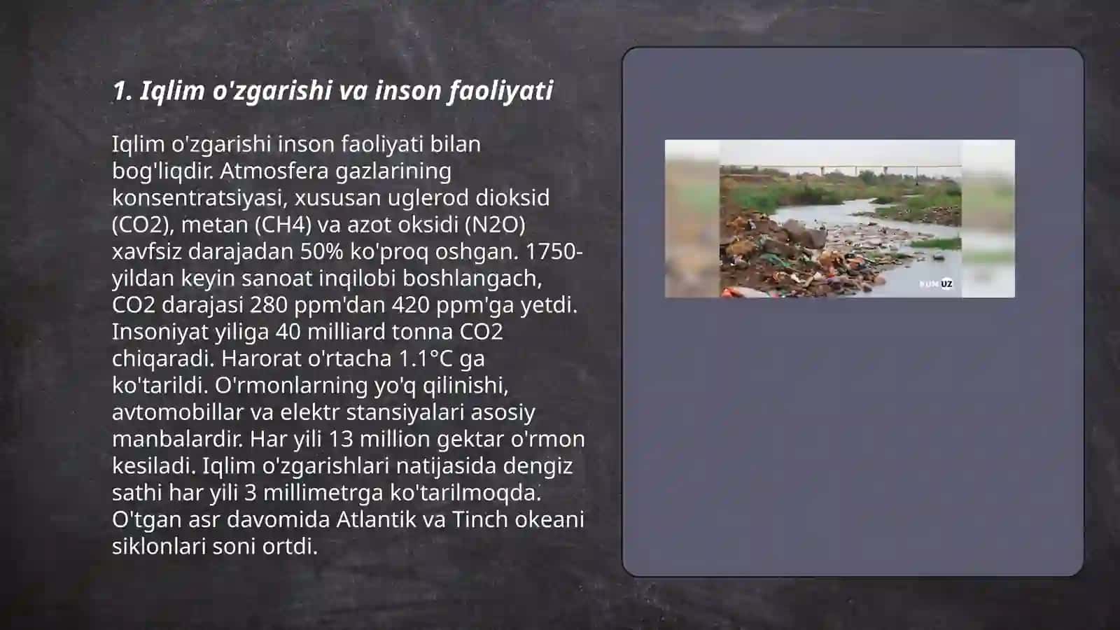 Iqlim o'zgarishi va inson faoliyati 3