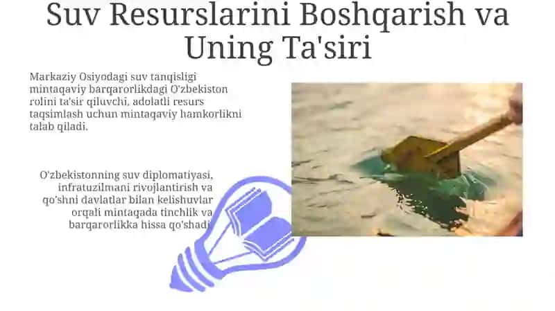 Suv Resurslarini Boshqarish va Uning Ta'siri 3