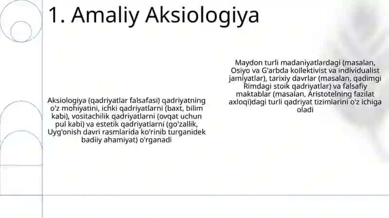 Qadriyatlar falsafasi (aksiologiya) 3