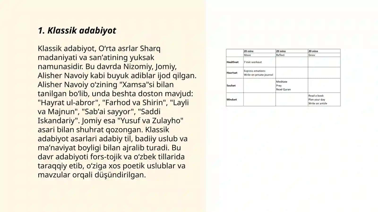 Klassik adabiyot 3