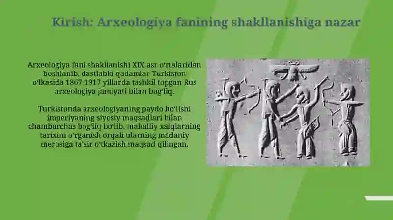 Oʻzbekiston arxeologiyasi fanining shakllanishi 1867 1917 yillar 3