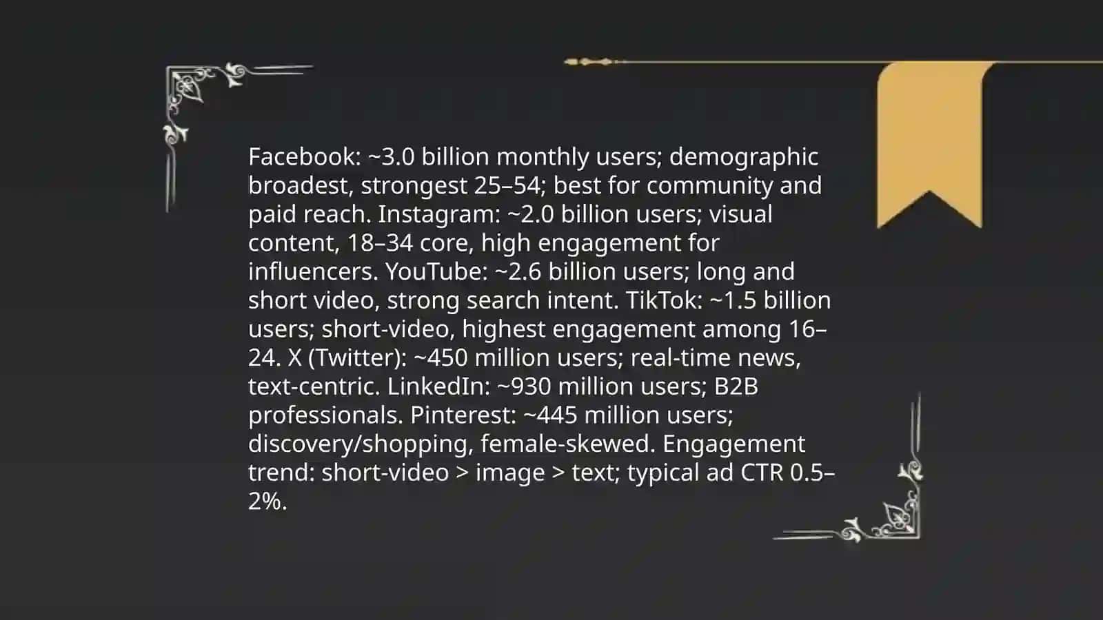 Social Media Platforms Comparison 3