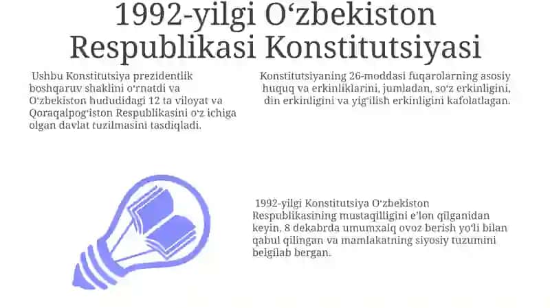 Oʻzbekiston Konstitutsiyasi 3