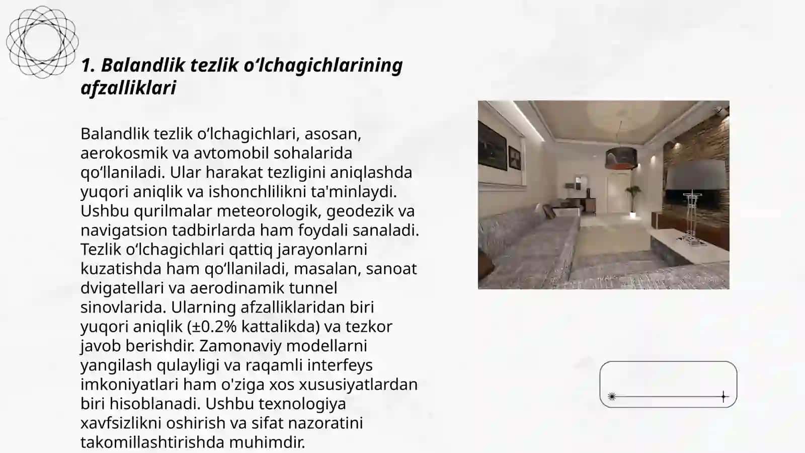 balandlik tezlik parametrlari oʻlchagichlari 3