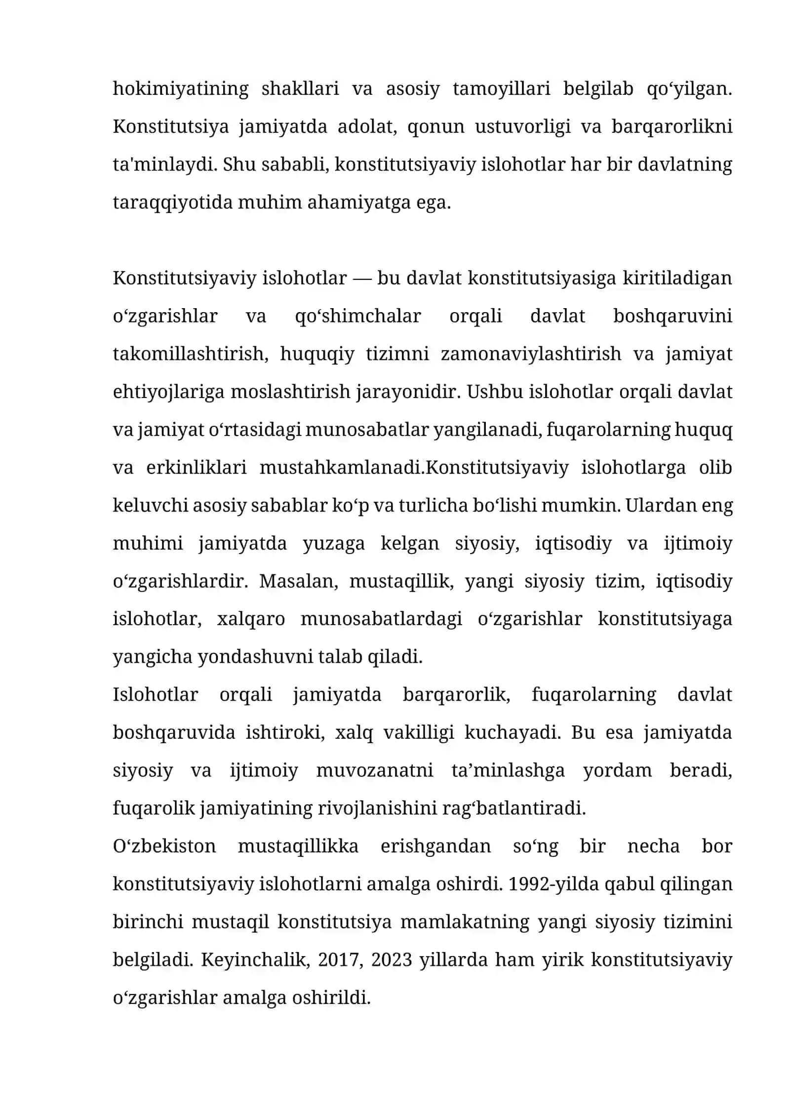 KONSTITUTSIYAVIY ISLOHOTLAR HAMDA ULARNING MAZMUN-MOHIYATI 3