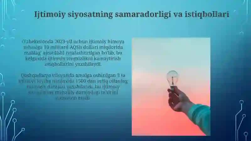 Ijtimoiy siyosat va ijtimoiy munosabatlar 3