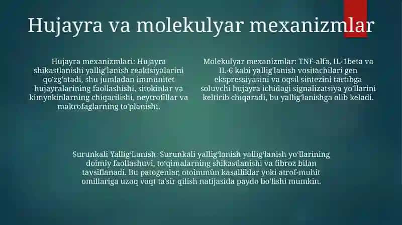 Surunkali YalligʻLanish 3