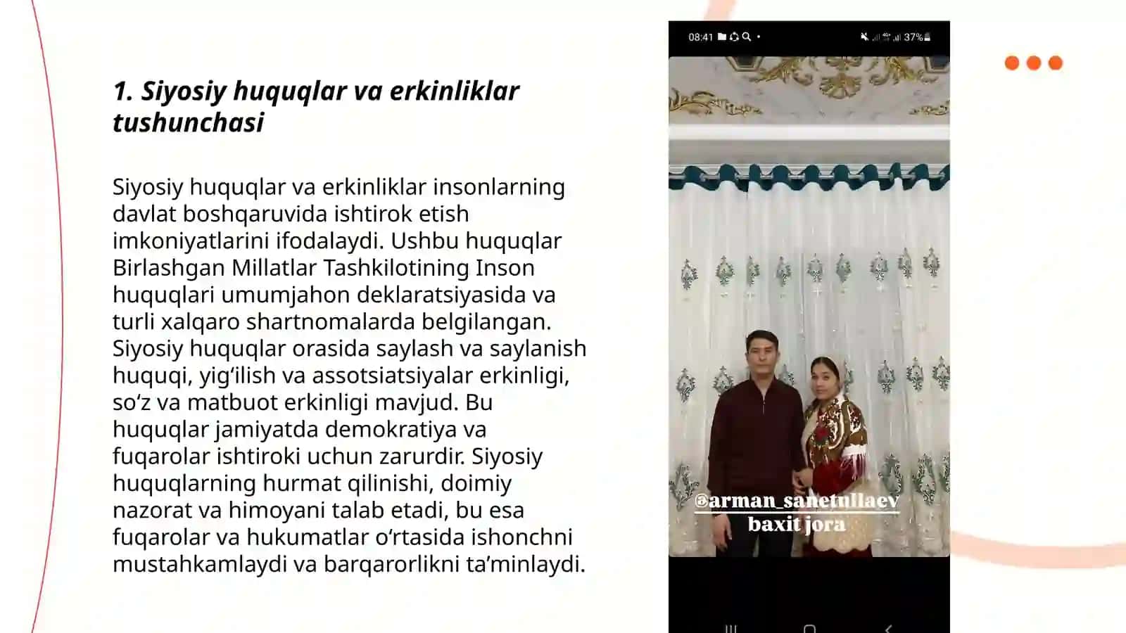 Siyosiy huquqlar 3