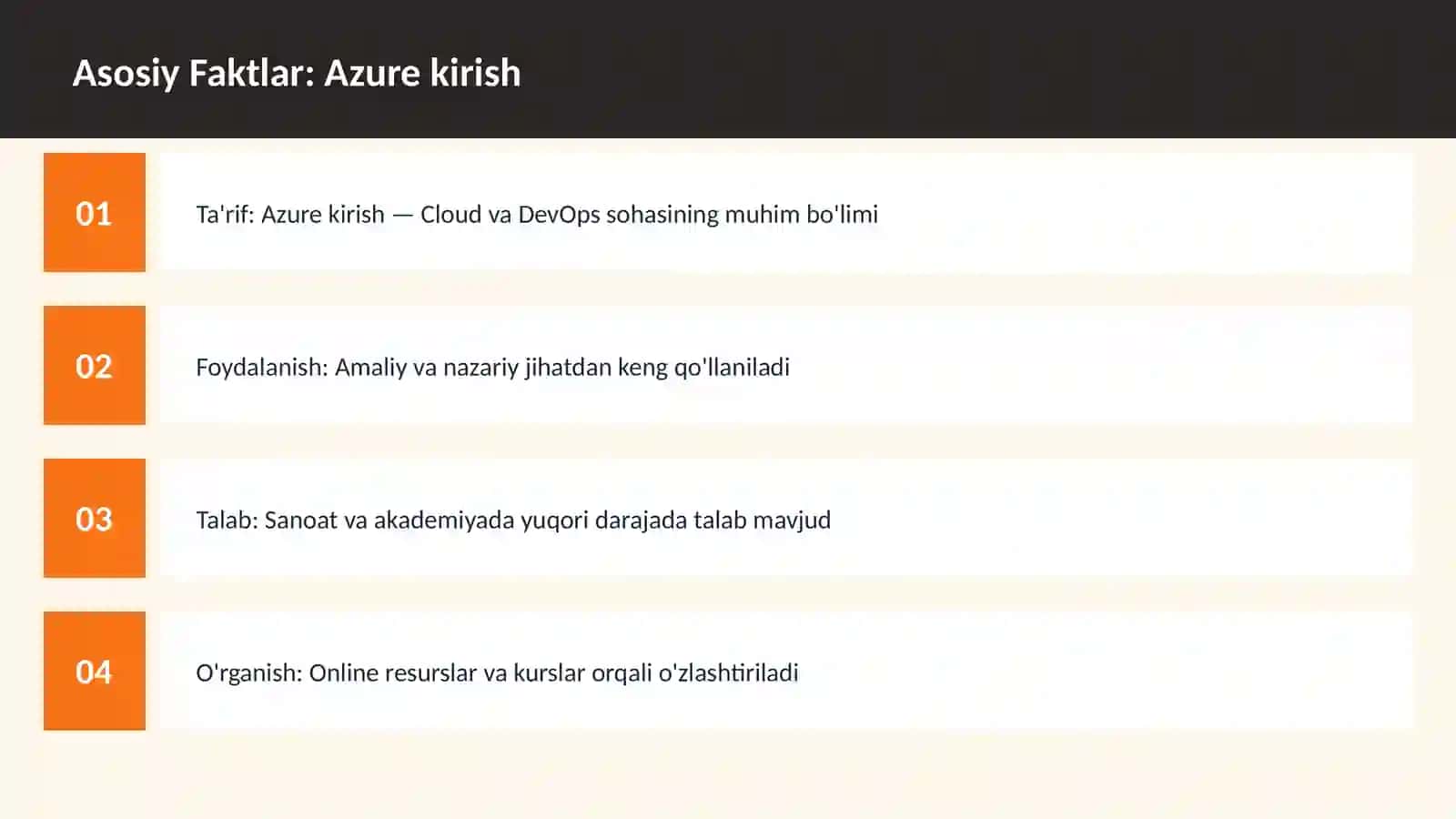 Azure kirish 3