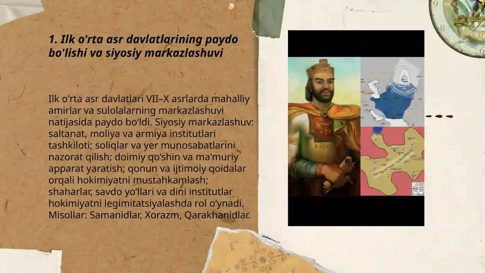 Ilk õrta asr davlatlri talafuzi va taraqiyoti 3