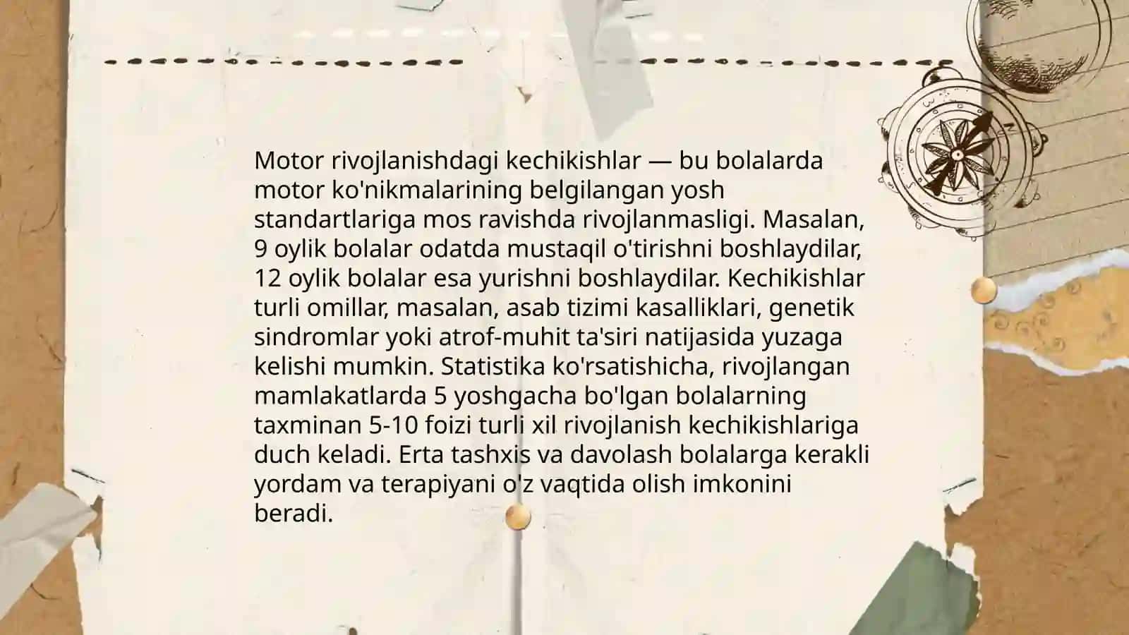 Ilk yoshdagi bolalarning psixomotor rivojlanishidagi nuqsonlari 3