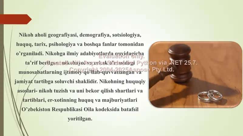 AJRALISH VA TAKRORIY NIKOH 3