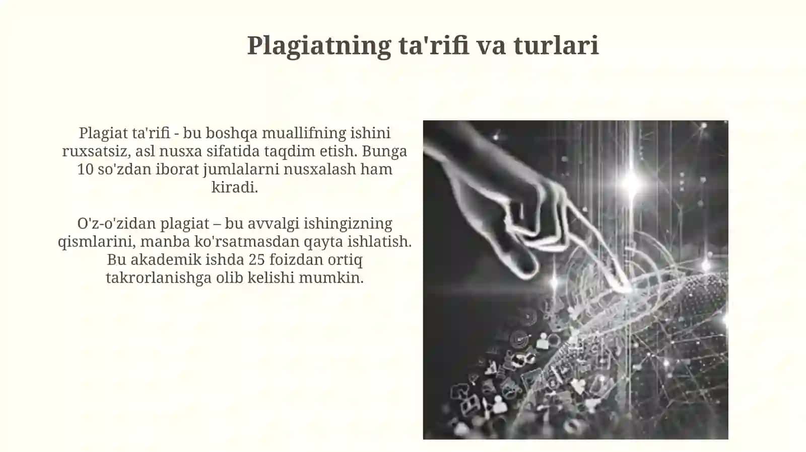 Plagiat va uningsalbiyoqibatlari 3