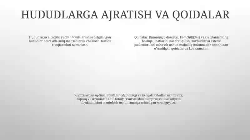 Yer Resurslaridan Oqilona Foydalanish Chora Tadbirlari 3