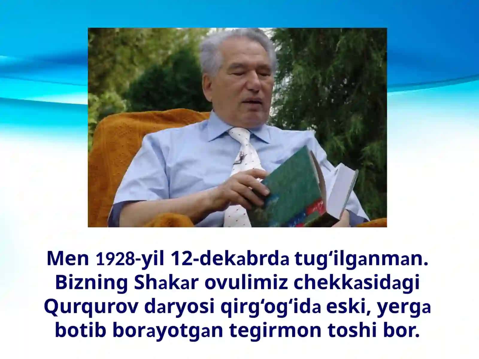 7-sinf Adabiyot fanidan Chingiz Aytmatov hayoti va ijodi dars ishlanma 3