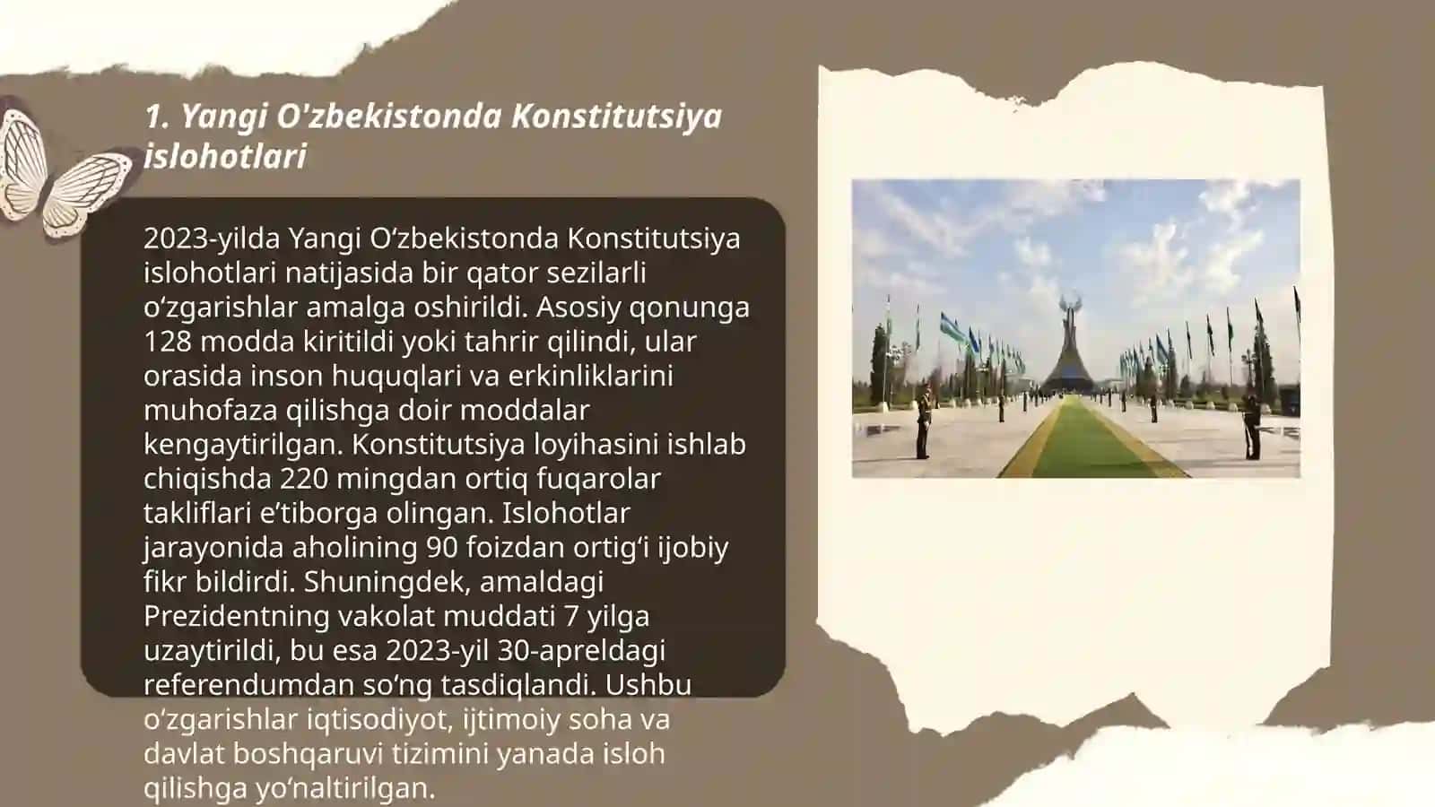Yangi O'zbekistonda inson haq - huquqlari va erkinliklari kafolatining yaratilishi 3