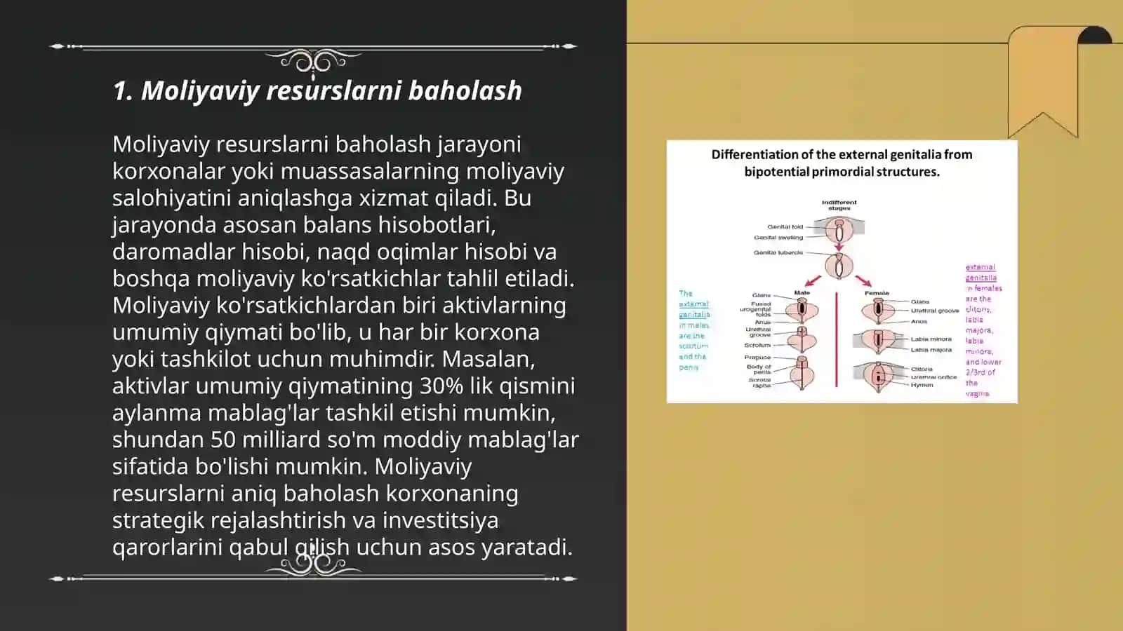 Moliyaviy resurslarni baholash 3