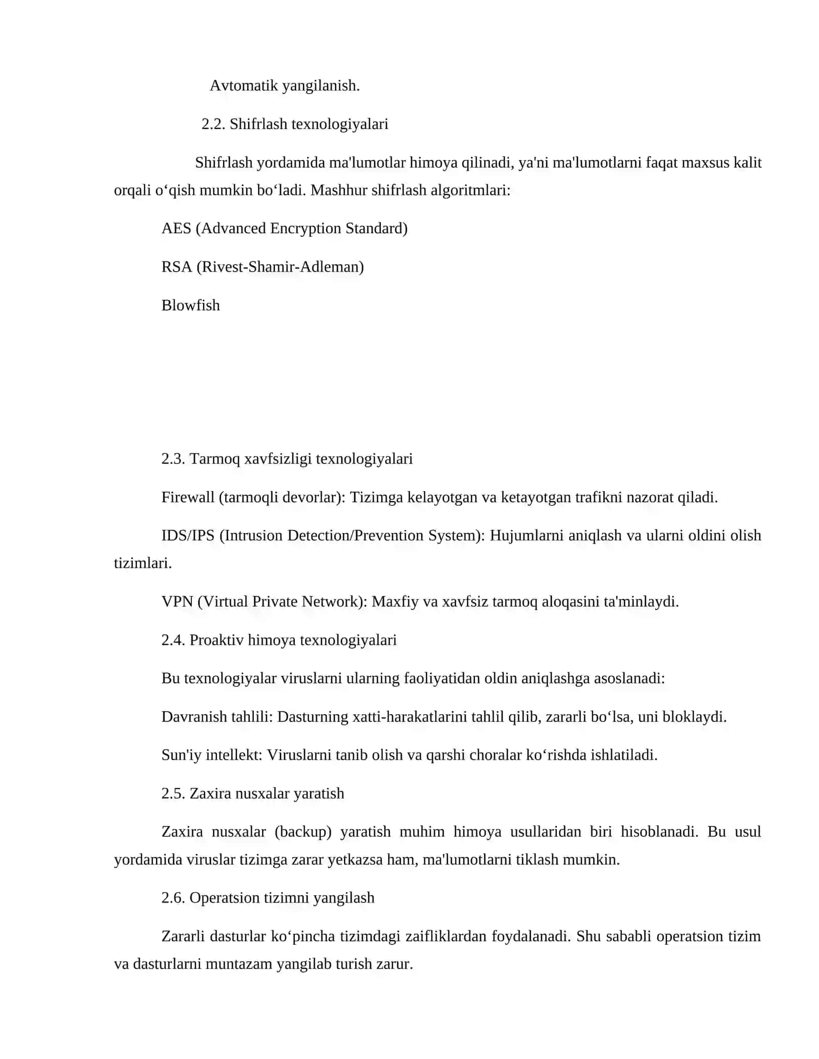 Kompyuter viruslaridan himoyalanish texnologiyalari 3