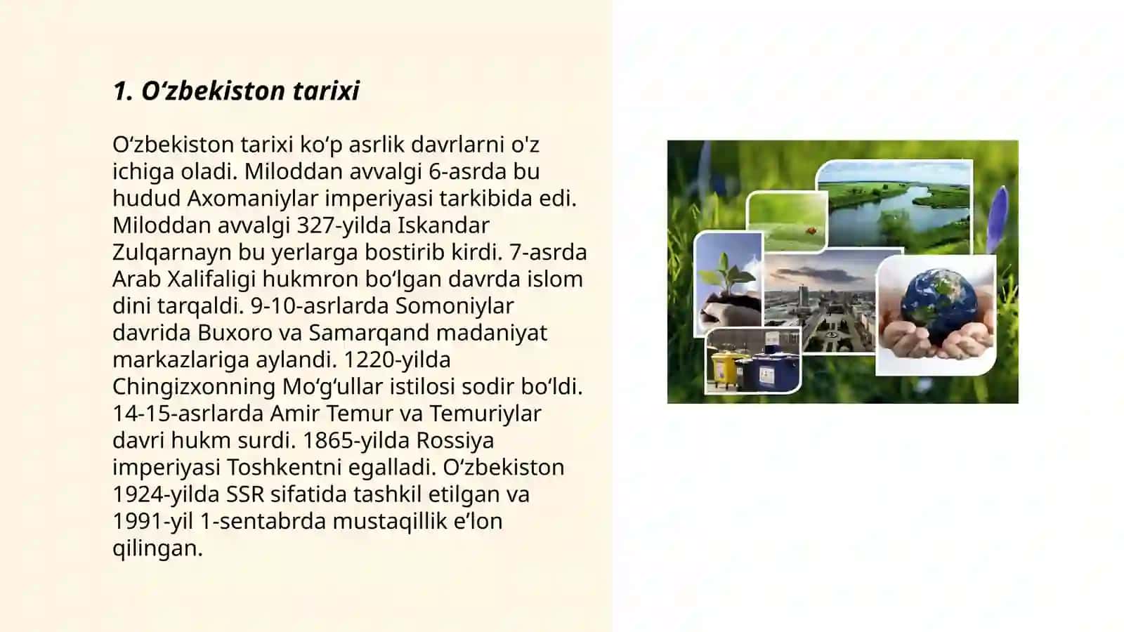 Oʻzbekiston tarixi 3