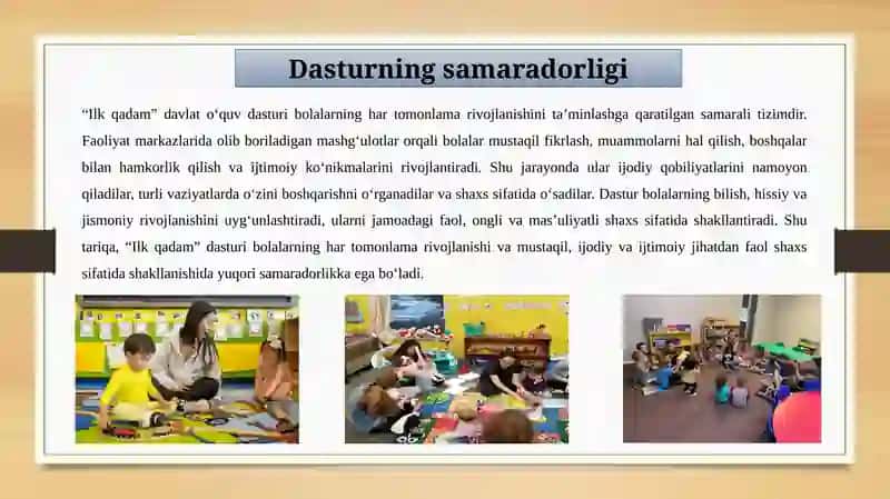 "Ilkqadam" davlat o‘quv dasturi 3