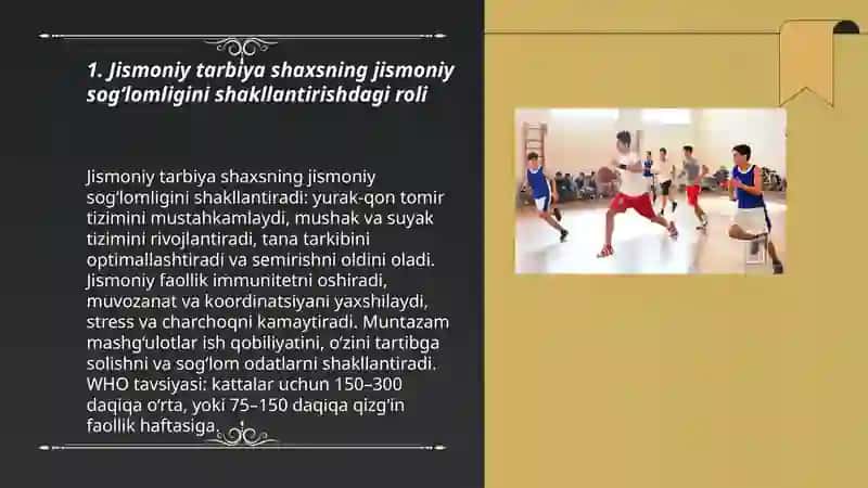 Shaxs shaklanishida jismoniy tarbiya va sportning ahamyati 3