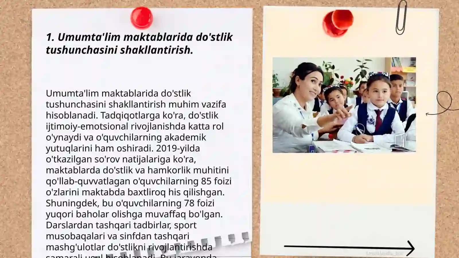 Umumta'lim maktablarida oquvchilarni dostona munosabatda tarbiyalash 3
