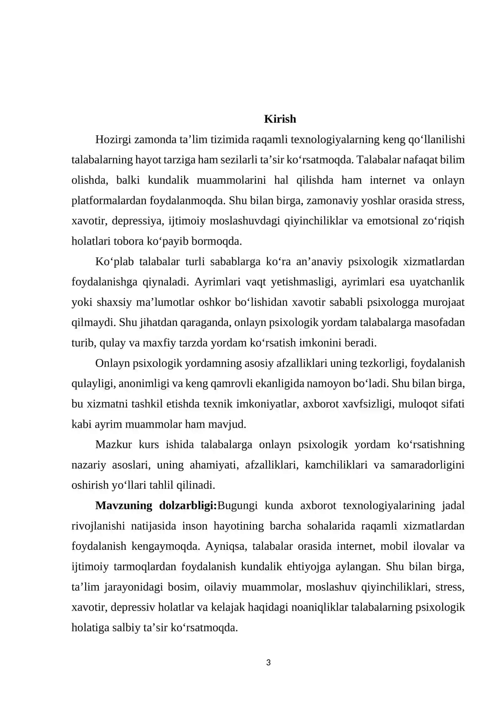 Talabalarga onlayn psixologik yordam 3
