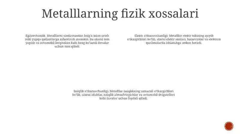 Metallarning Fizik Va Kimyoviy Xossalari 3