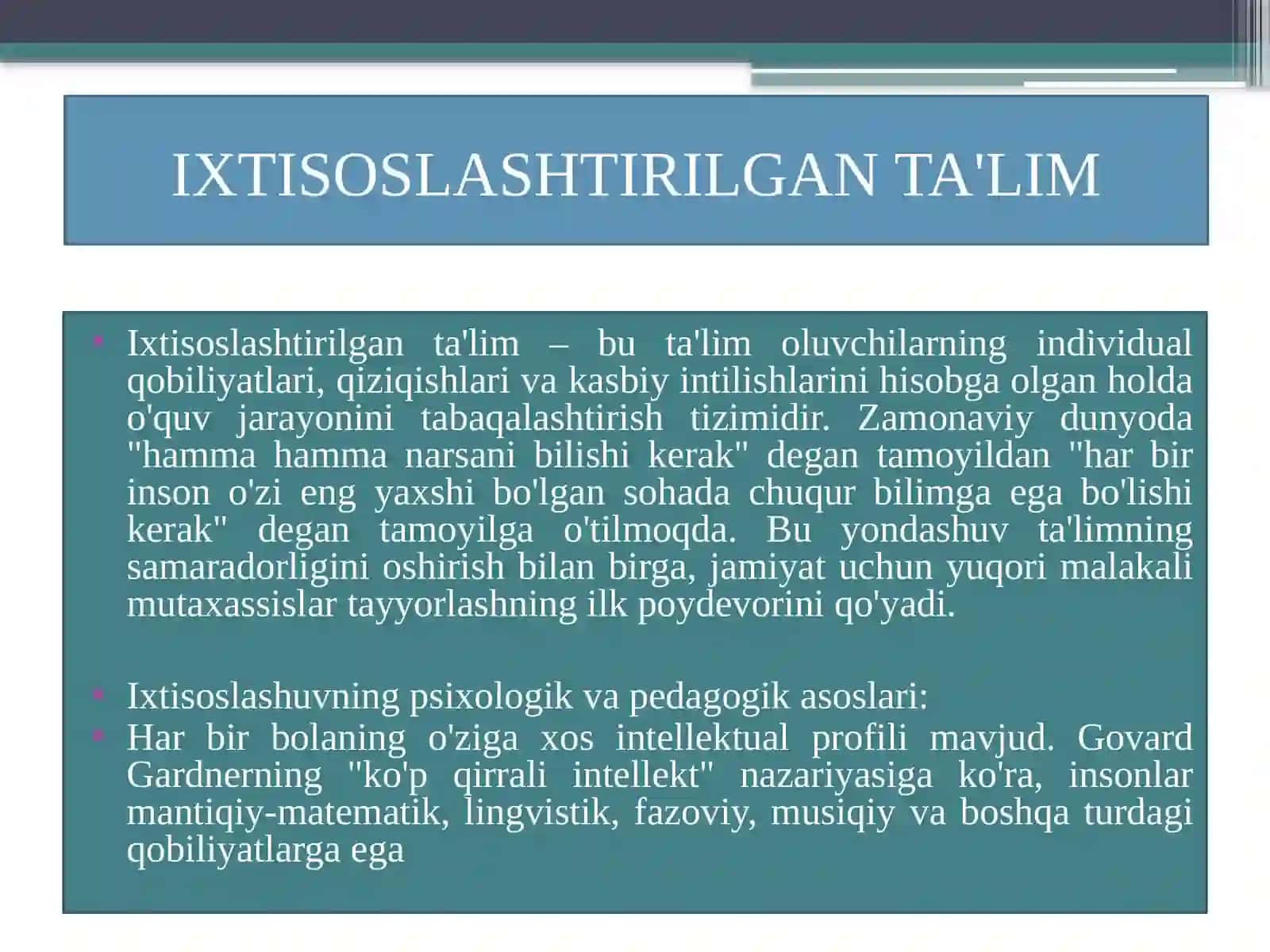 IXTISOSLASHTIRILGAN VA DUAL TA'LIM TENDENSIYALARI 3