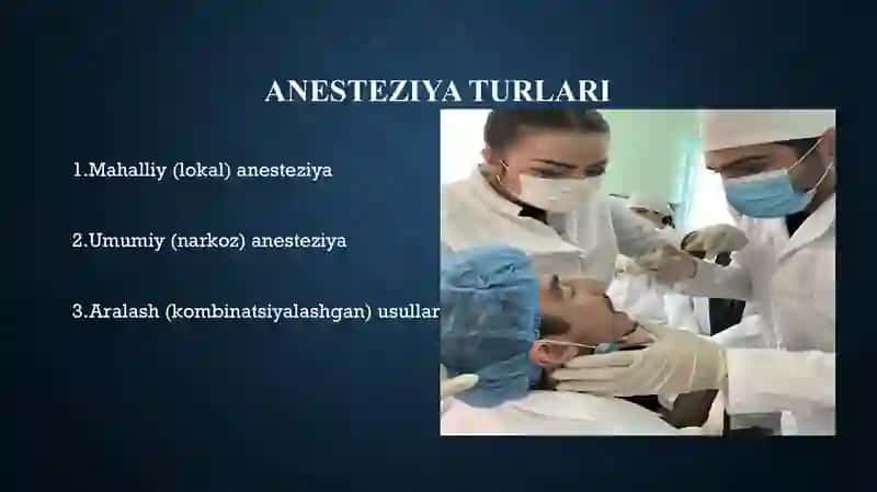 xirurgik stomatologiyada qo'llaniladigan og'riqsizlantirish usullari 3