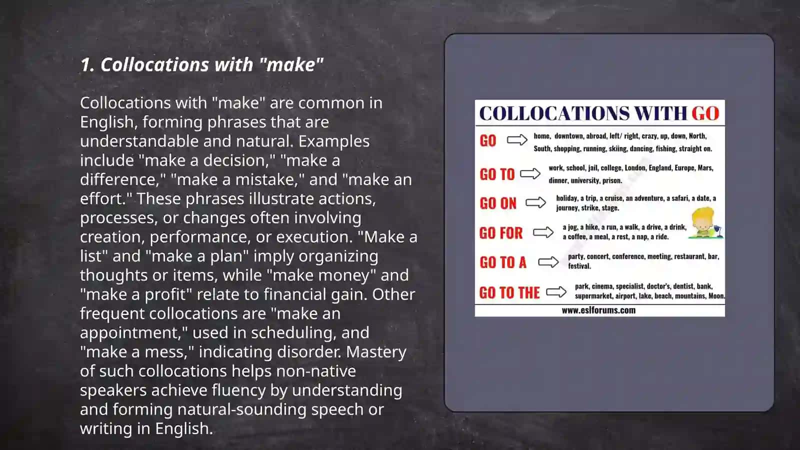 Common English collocations and their usage 3